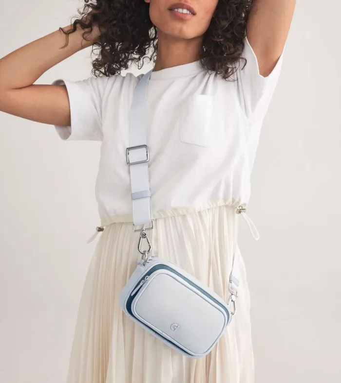 Neoprene Transit Bag Heatherstorm Gray Women Cole Haan Crossbody Bags