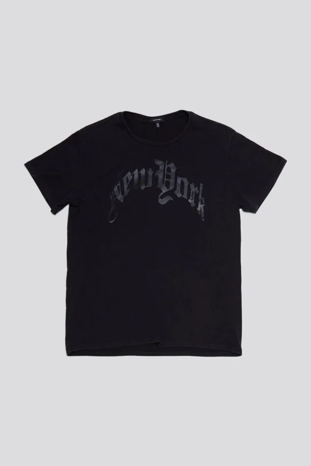 NEW YORK BOY T 8211 BLACKOUT Women R13 TShirts