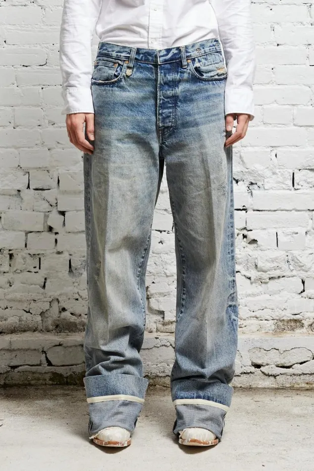 NINA STRAIGHT JEAN 8211 VINTAGE FYYFF SELVEDGE Women R13 Denim