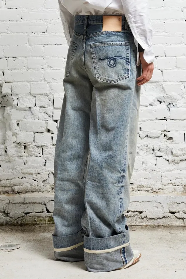 NINA STRAIGHT JEAN 8211 VINTAGE FYYFF SELVEDGE Women R13 Denim