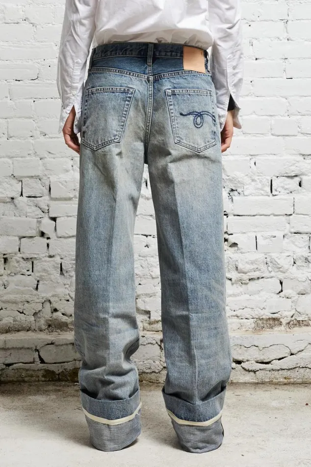 NINA STRAIGHT JEAN 8211 VINTAGE FYYFF SELVEDGE Women R13 Denim