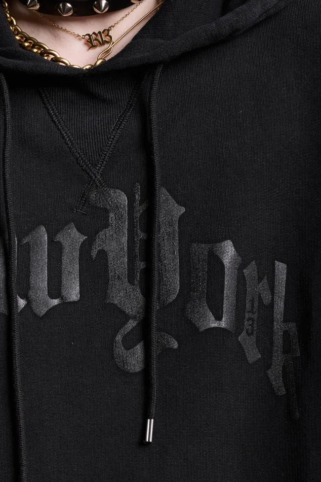 OVERSIZED NEW YORK HOODIE 8211 BLACKOUT Women R13 Tops