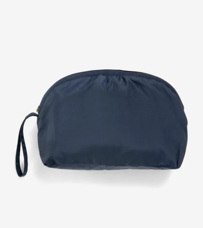 Packable Travel Rain Anorak Indigo Blue Women Cole Haan Rain Jackets
