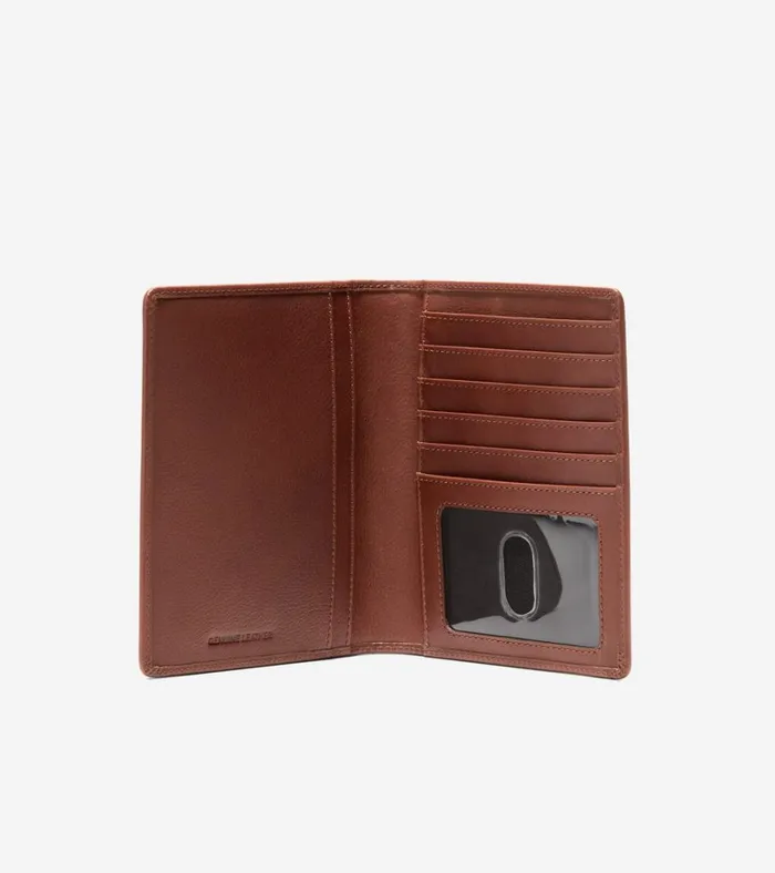 Passport Case With Luggage Tag Tan Men Cole Haan Wallets