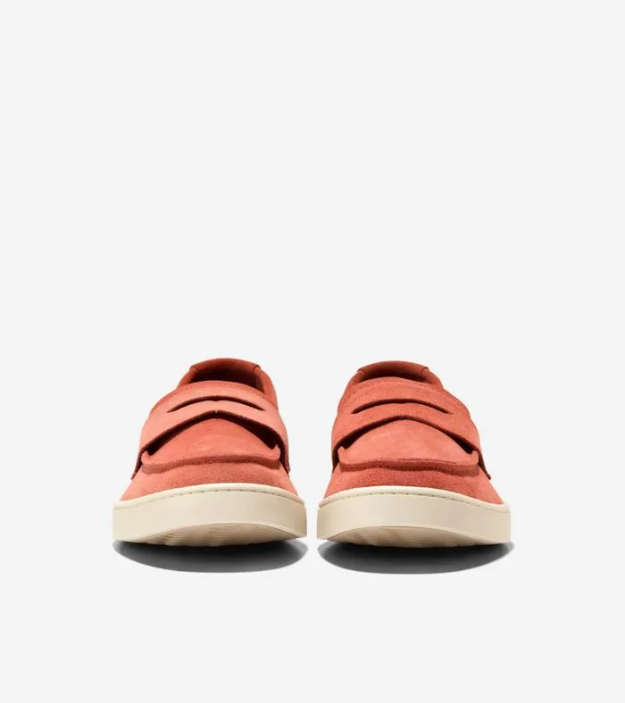 Pinch Weekender Penny Loafers Redwood Suedewhite Cap Gray Men Cole Haan Loafers and Drivers
