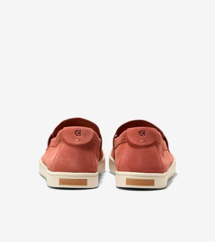 Pinch Weekender Penny Loafers Redwood Suedewhite Cap Gray Men Cole Haan Loafers and Drivers
