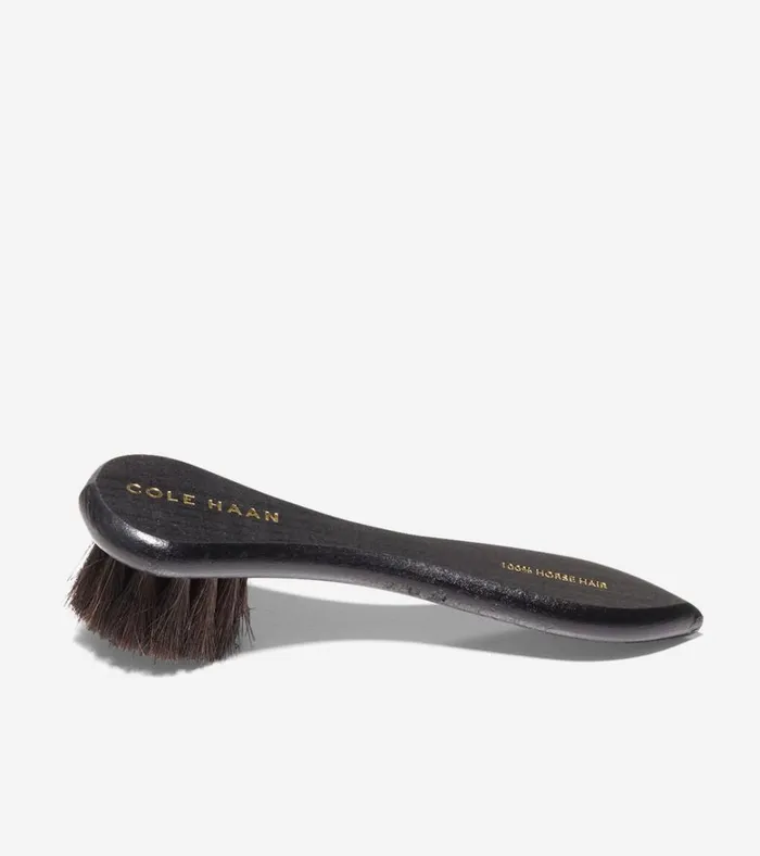 Polish Dauber Brush Dark Bristle Black MenWomen Cole Haan Leather and Shoe Care