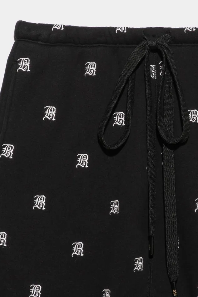 R13 ALLOVER SWEATPANTS 8211 BLACK Women R13 Pants and Shorts