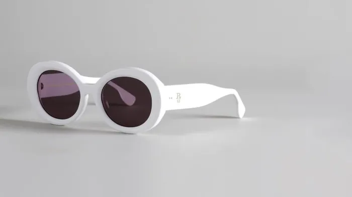 R13 SUNGLASSES 8211 WHITE AND GREY Women R13 Accessories R13 SUNGLASSES 8211 WHITE AND GREY Women R13 Accessories