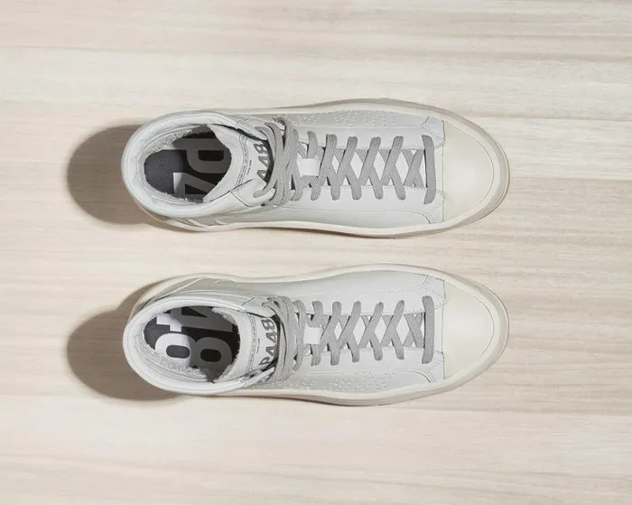 Rail All White Women P448 High Tops Rail All White Women P448 High Tops