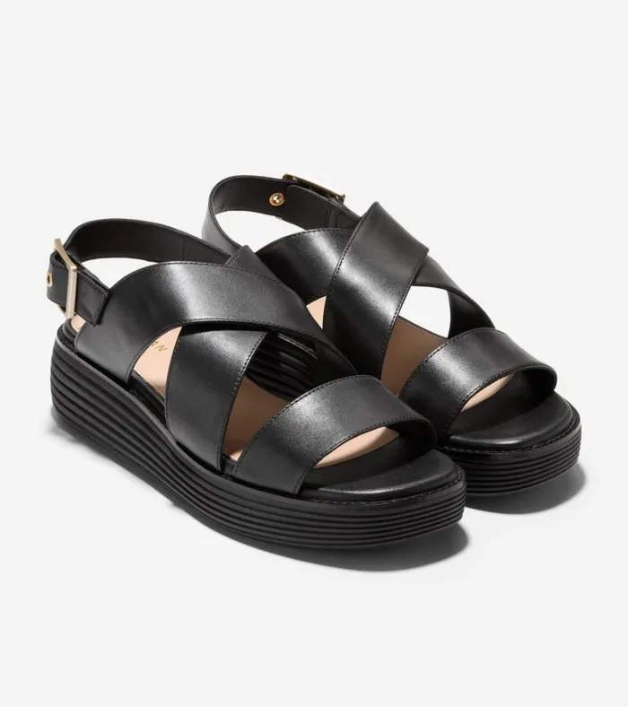 riginalGrand Platform Sandals Black Women Cole Haan Sandals