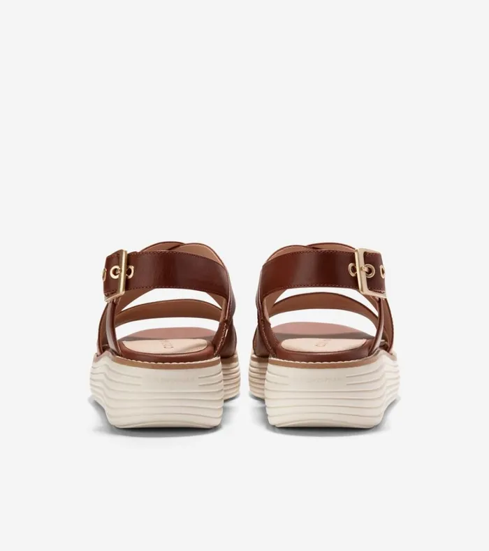 riginalGrand Platform Sandals Dark Cuoio Brownivory Women Cole Haan Sandals