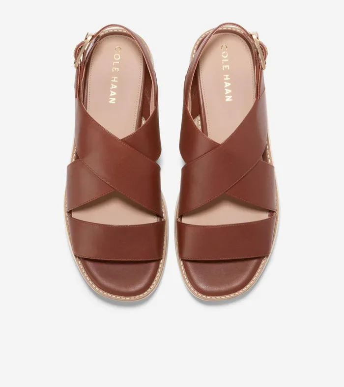 riginalGrand Platform Sandals Dark Cuoio Brownivory Women Cole Haan Sandals
