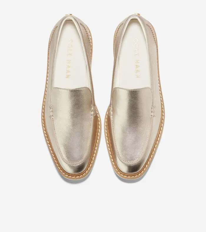 riginalGrand Platform Venetian Loafers Soft Goldivory Women Cole Haan Loafers and Drivers