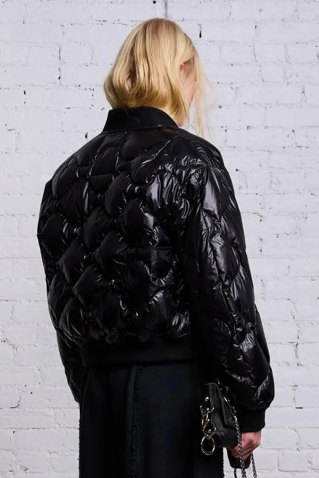 RIPSTOP FLIGHT JACKET 8211 BLACK Women R13 Jackets and Coats