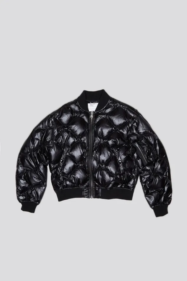 RIPSTOP FLIGHT JACKET 8211 BLACK Women R13 Jackets and Coats