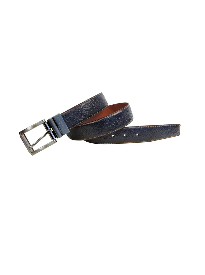 Robert Graham Belts and Hats Men NEWBURY III BELT Navy
