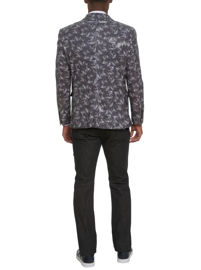 Robert Graham Blazers Men CALO SEQUIN BLAZER Black