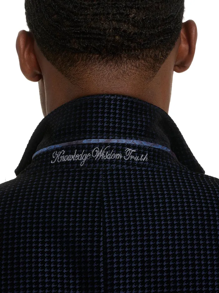 Robert Graham Blazers Men CHIANTI VELVET BLAZER Navy