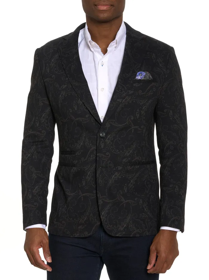 Robert Graham Blazers Men CUSANO BLAZER Black