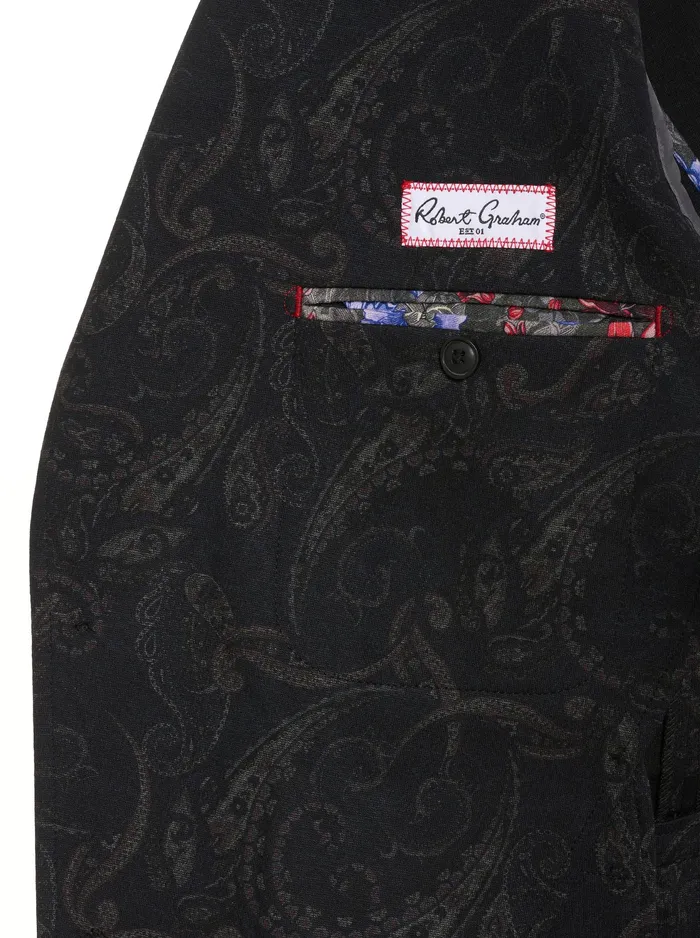 Robert Graham Blazers Men CUSANO BLAZER Black