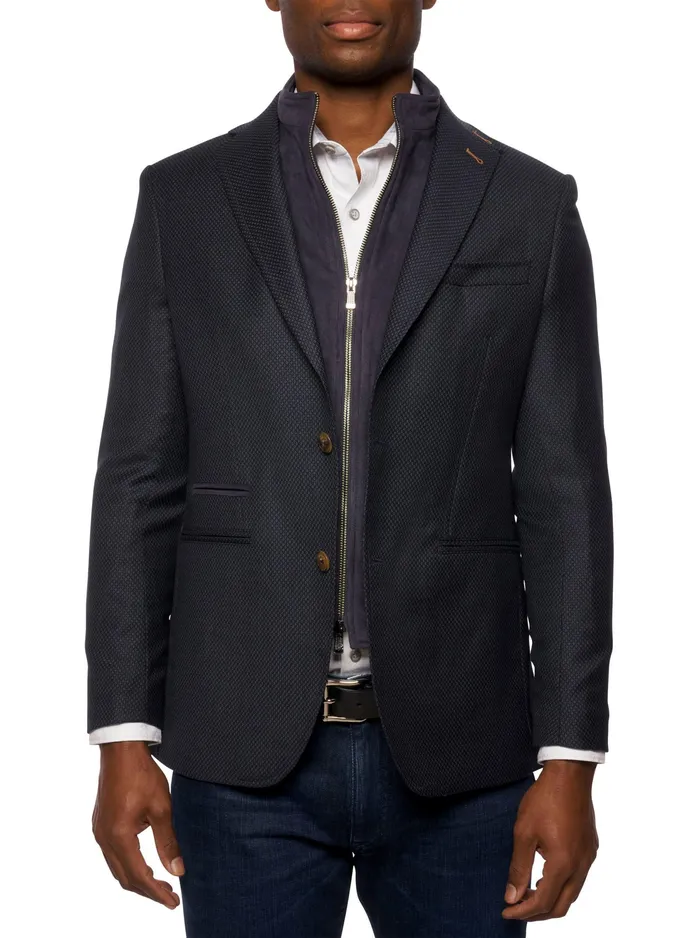 Robert Graham Blazers Men UPTOWN XV BLAZER Navy