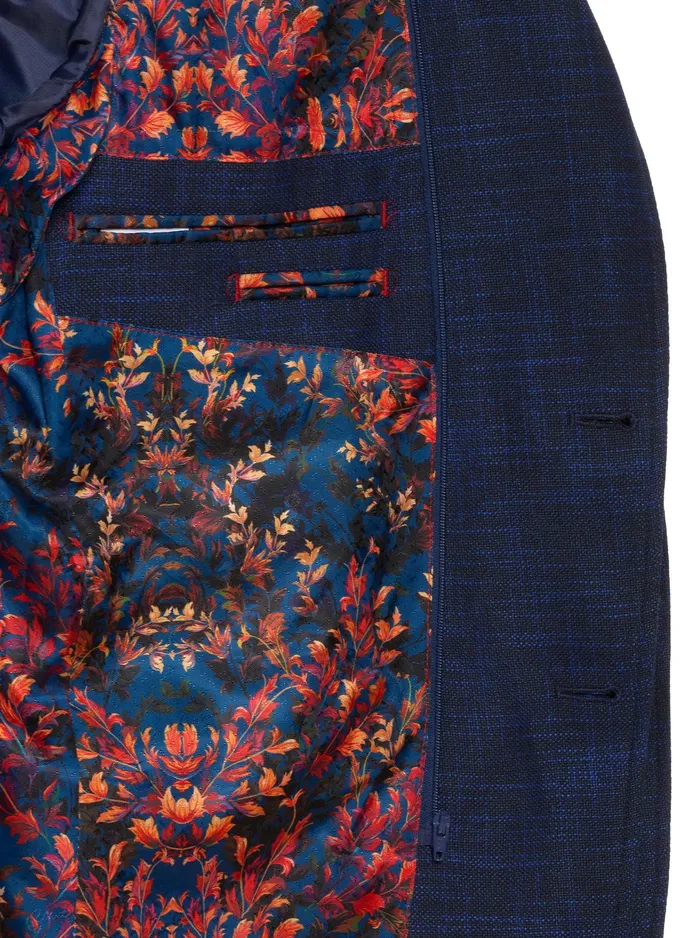 Robert Graham Blazers Men UPTOWN XVIII BLAZER LONG FIT Navy