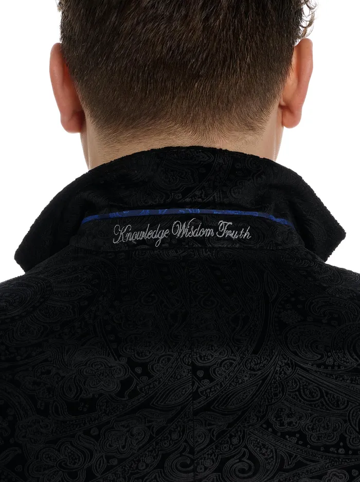 Robert Graham Blazers Men WEMBLEY VELVET BLAZER Black