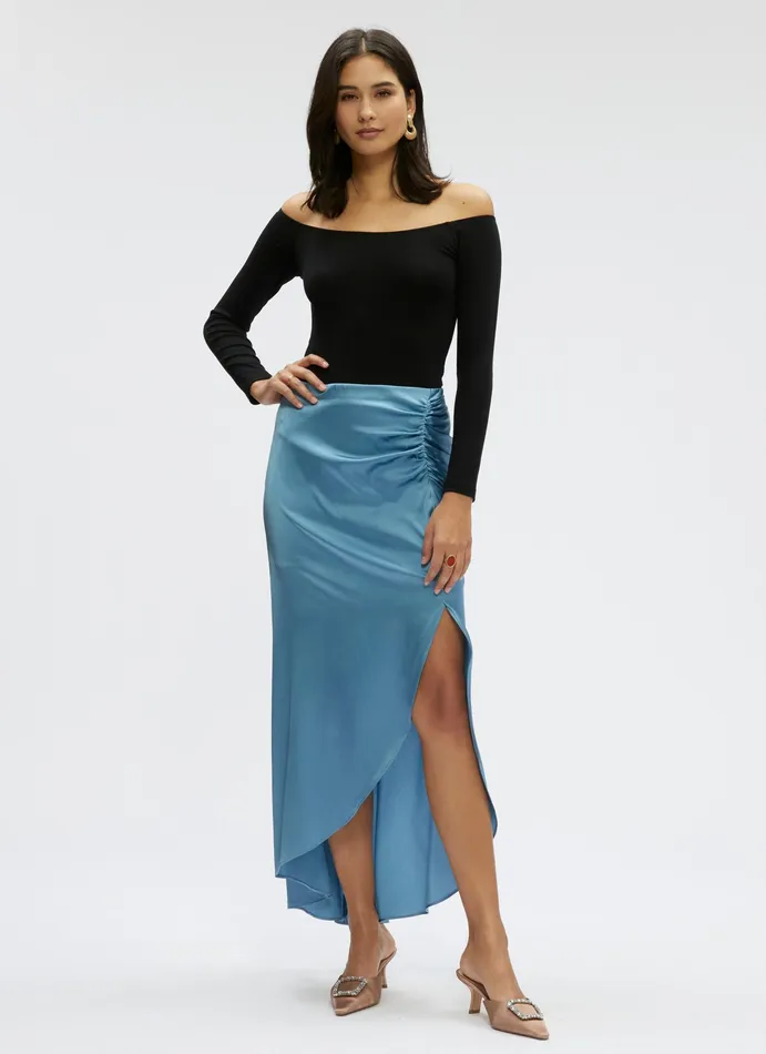 Robert Graham Bottoms Women TATUM SKIRT Steel