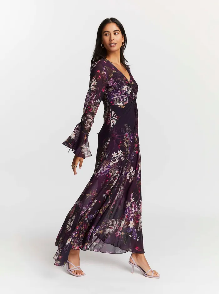 Robert Graham Dresses Women DIANA DRESS Aubergine