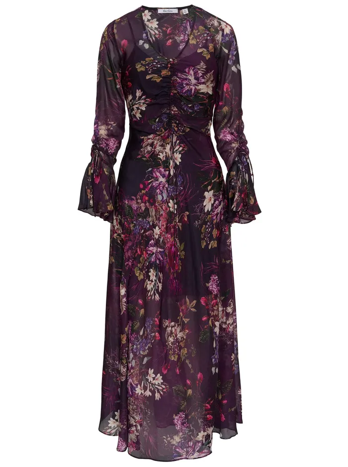 Robert Graham Dresses Women DIANA DRESS Aubergine