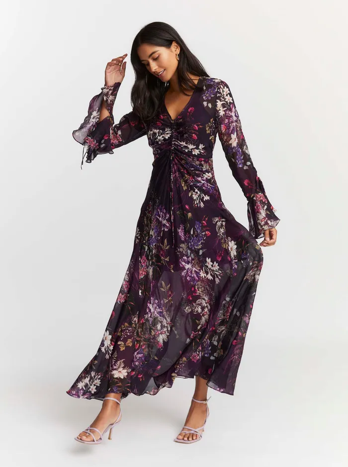 Robert Graham Dresses Women DIANA DRESS Aubergine