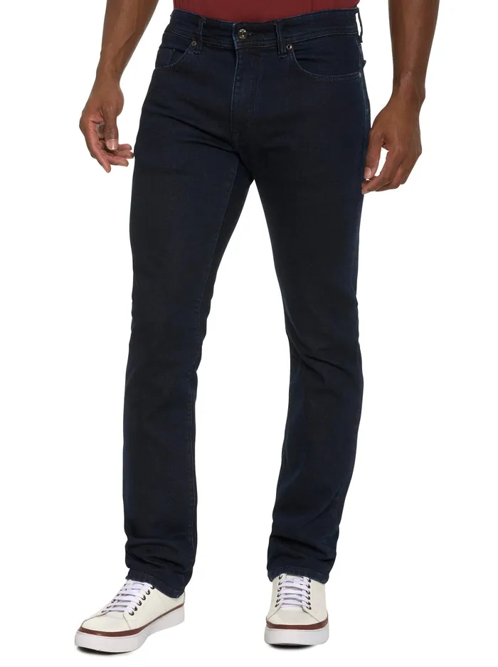 Robert Graham Jeans and Pants Men DAYNE DENIM PANT Dark Indigo