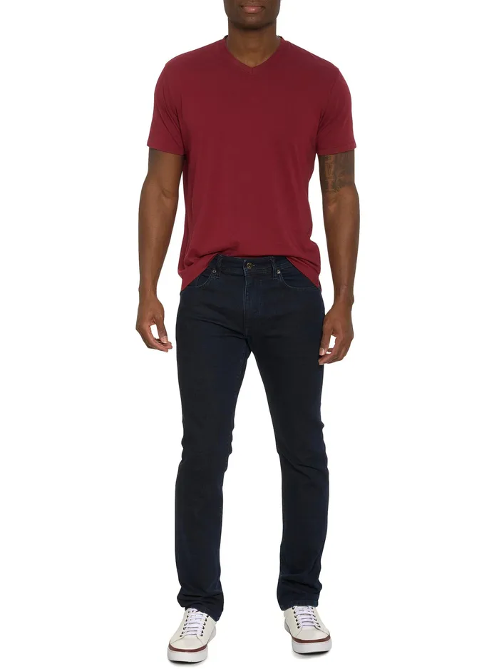 Robert Graham Jeans and Pants Men DAYNE DENIM PANT Dark Indigo