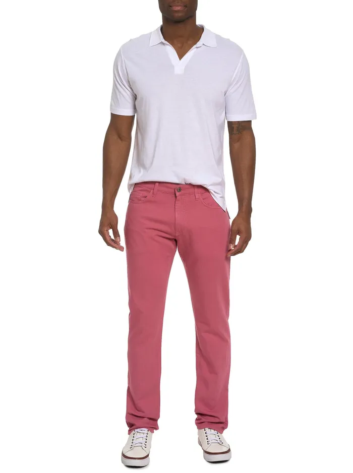 Robert Graham Jeans and Pants Men REEVE PANT Mauve