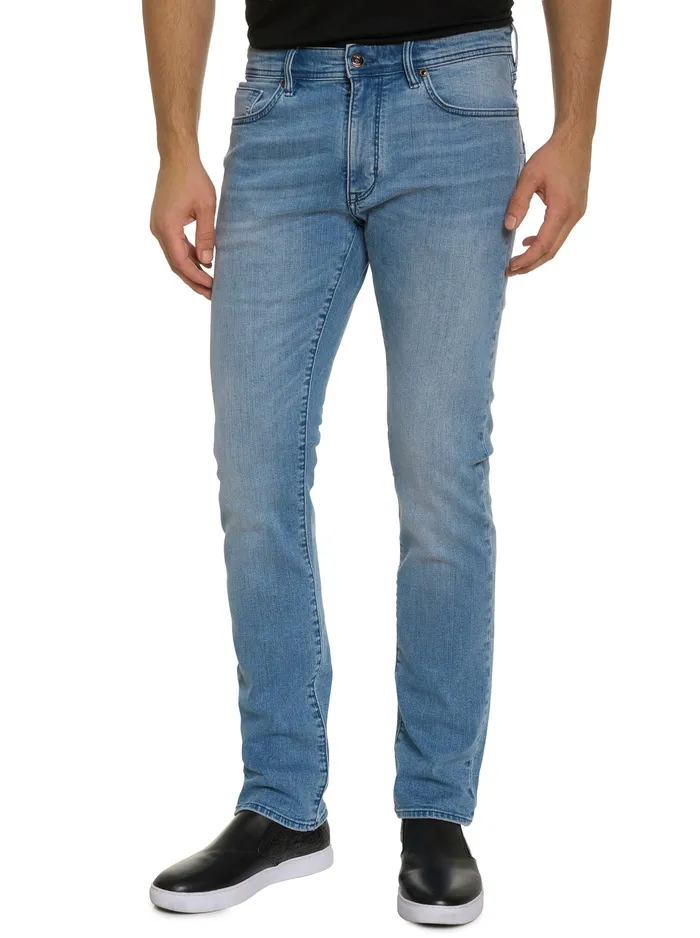 Robert Graham Jeans and Pants Men VIRGIL DENIM PANT Indigo