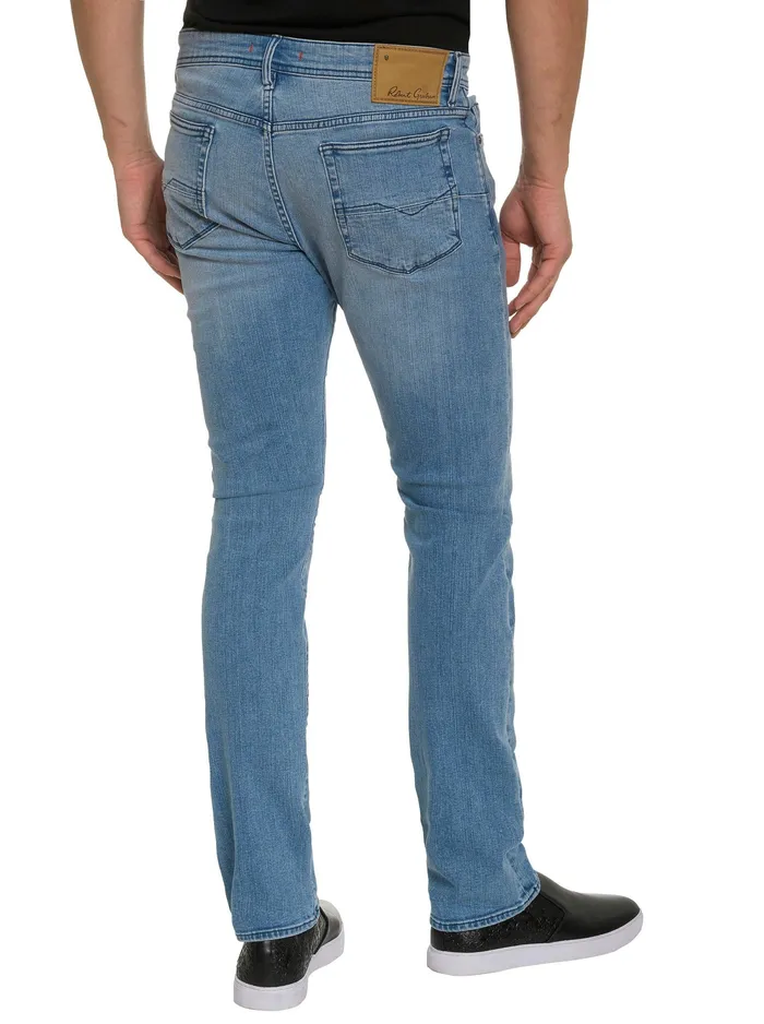 Robert Graham Jeans and Pants Men VIRGIL DENIM PANT Indigo