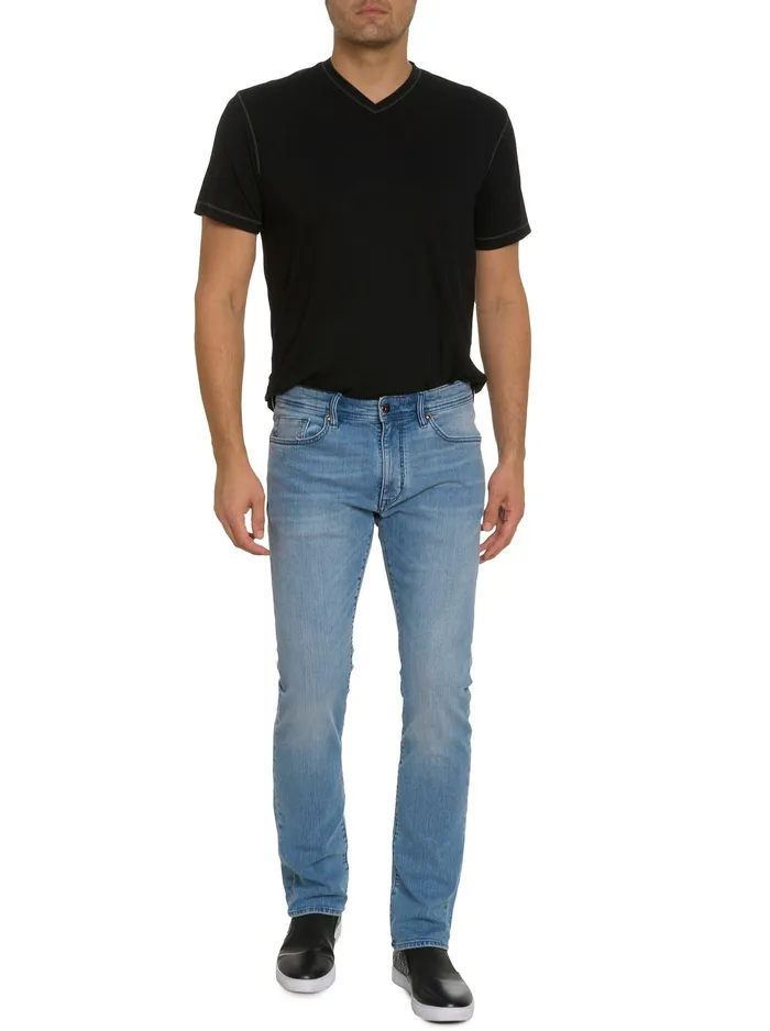 Robert Graham Jeans and Pants Men VIRGIL DENIM PANT Indigo