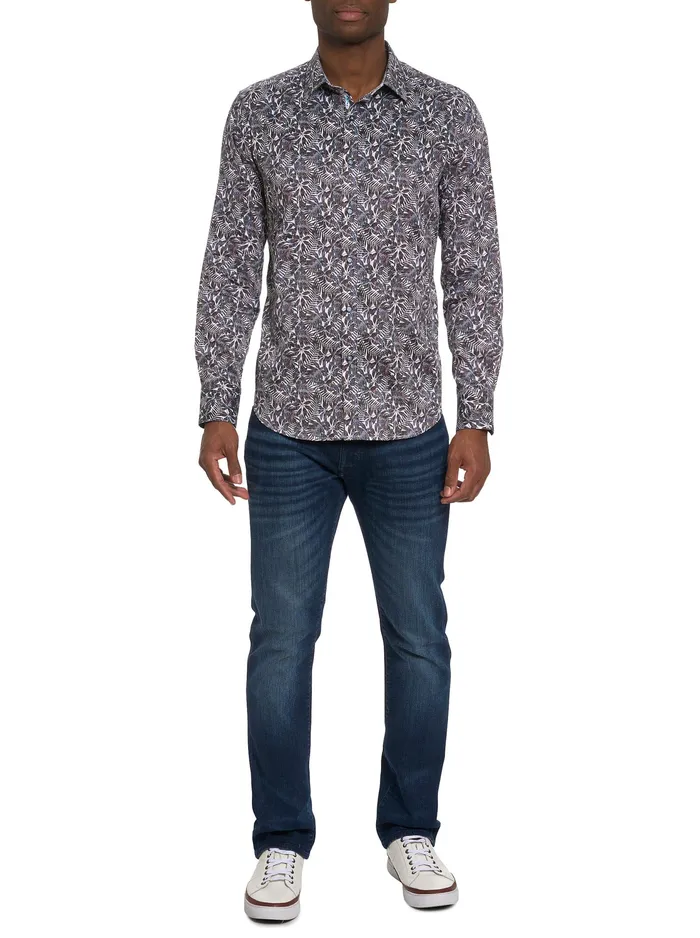 Robert Graham Long Sleeve Button Down Shirts Men AEGEAN LONG SLEEVE BUTTON FRONT SHIRT Multi