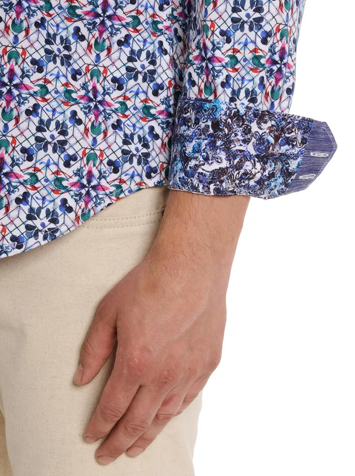 Robert Graham Long Sleeve Button Down Shirts Men AGNELLO LONG SLEEVE BUTTON DOWN SHIRT Multi