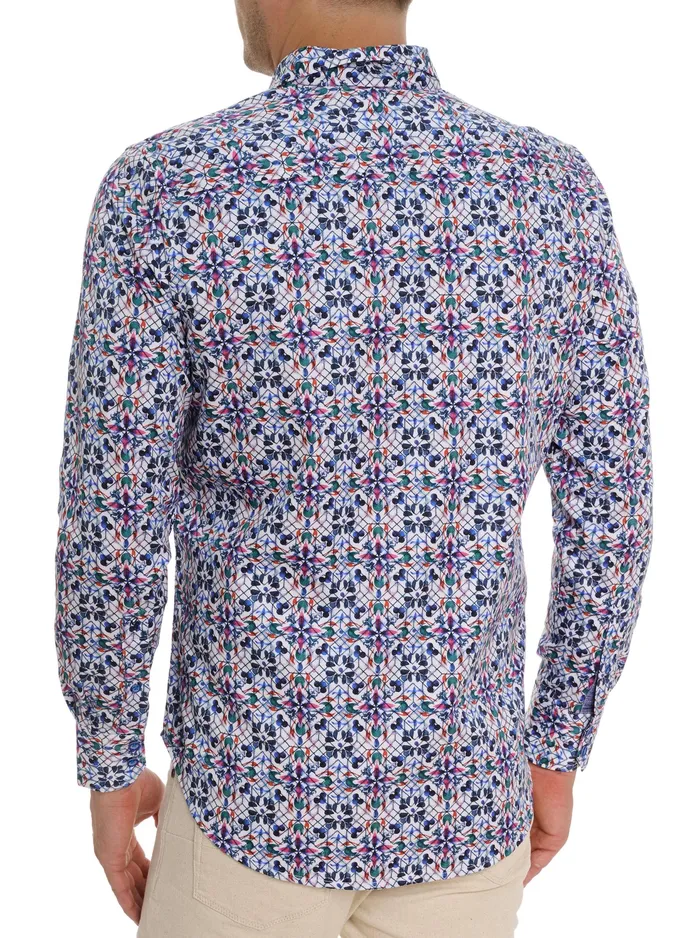 Robert Graham Long Sleeve Button Down Shirts Men AGNELLO LONG SLEEVE BUTTON DOWN SHIRT Multi