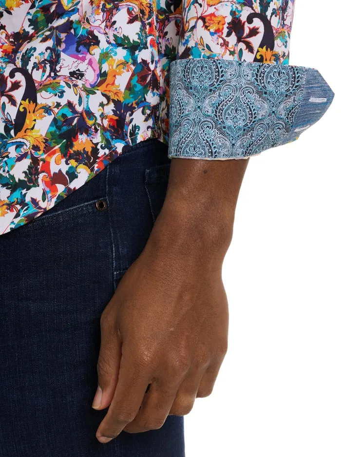 Robert Graham Long Sleeve Button Down Shirts Men COMO LONG SLEEVE BUTTON DOWN SHIRT Multi