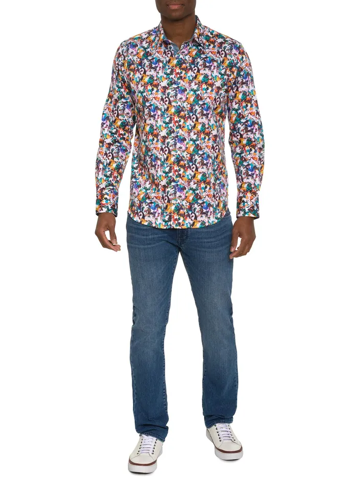 Robert Graham Long Sleeve Button Down Shirts Men COMO LONG SLEEVE BUTTON DOWN SHIRT Multi
