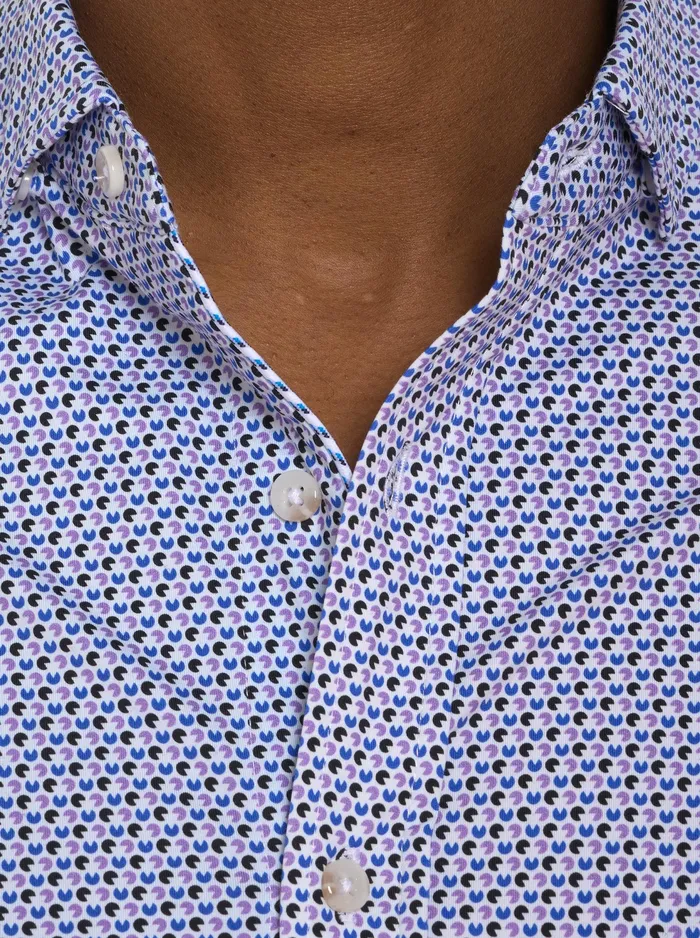 Robert Graham Long Sleeve Button Down Shirts Men DURANTE MOTION LONG SLEEVE KNIT BUTTON DOWN SHIRT Multi