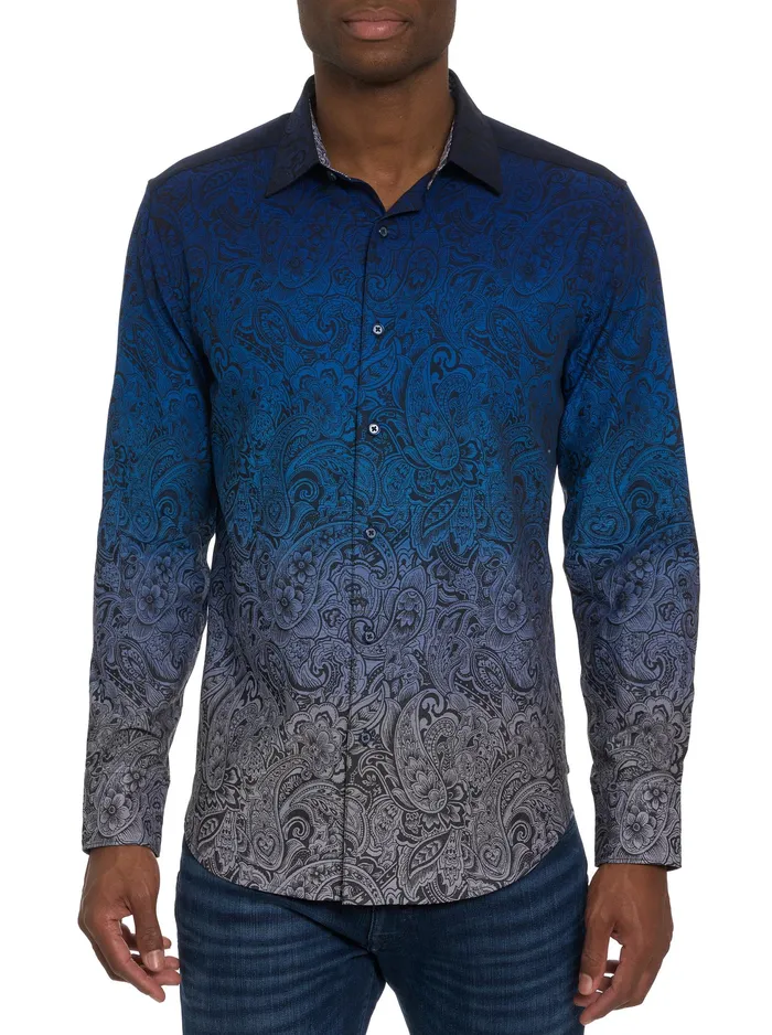 Robert Graham Long Sleeve Button Down Shirts Men DUSK LONG SLEEVE BUTTON DOWN SHIRT Blue Robert Graham Long Sleeve Button Down Shirts Men DUSK LONG SLEEVE BUTTON DOWN SHIRT Blue