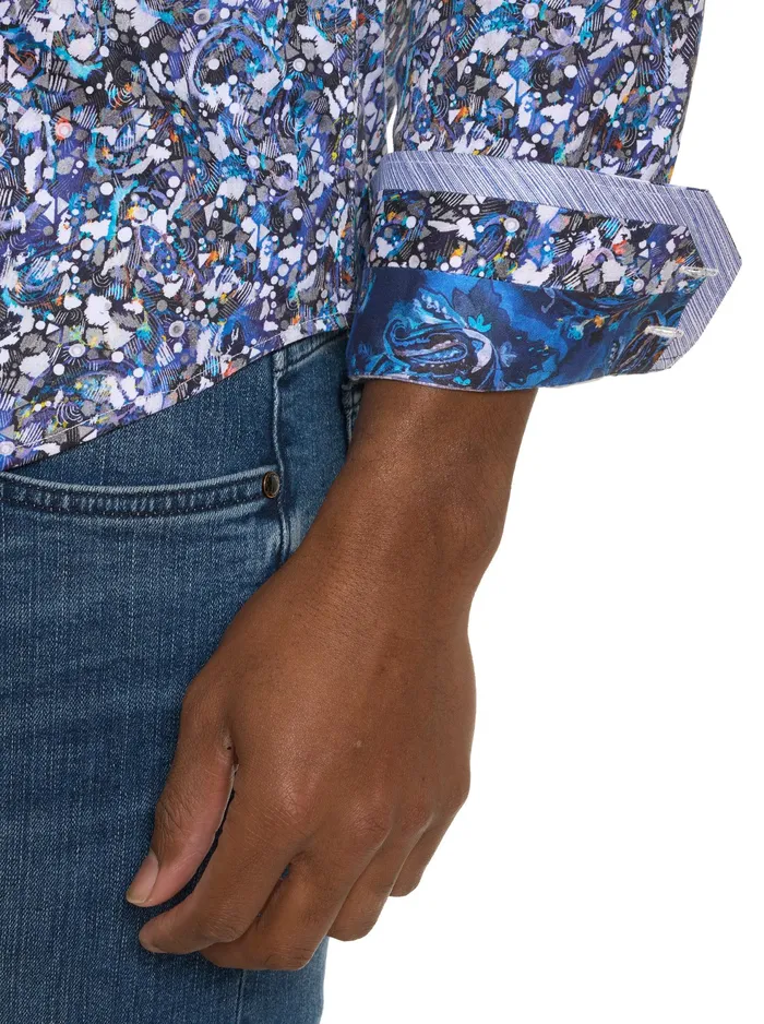 Robert Graham Long Sleeve Button Down Shirts Men FONDO LONG SLEEVE BUTTON DOWN SHIRT Multi