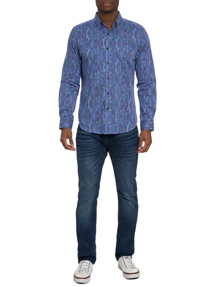 Robert Graham Long Sleeve Button Down Shirts Men FRANKHAUSER LONG SLEEVE BUTTON DOWN SHIRT Multi