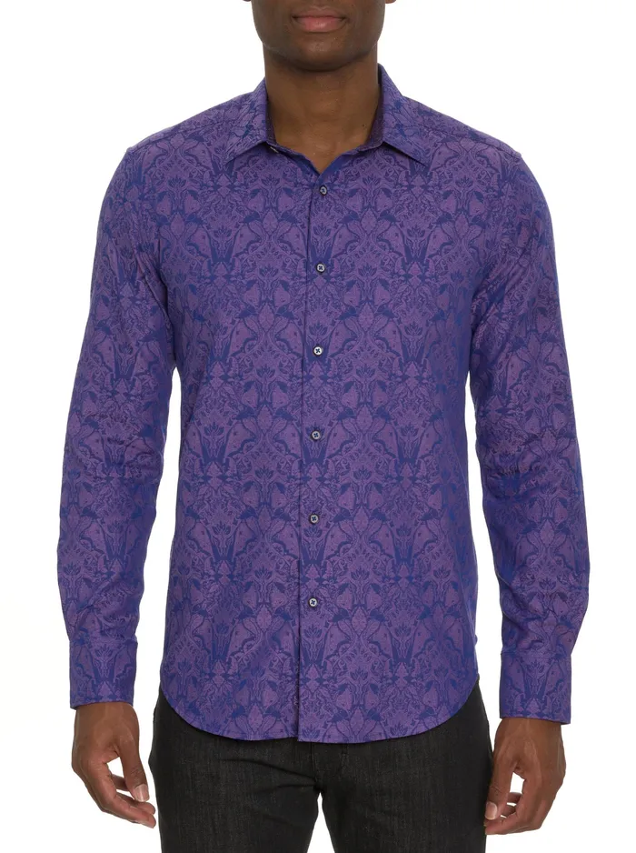 Robert Graham Long Sleeve Button Down Shirts Men HIGHLAND 3 LONG SLEEVE BUTTON DOWN SHIRT Turquoise Robert Graham Long Sleeve Button Down Shirts Men HIGHLAND 3 LONG SLEEVE BUTTON DOWN SHIRT Turquoise