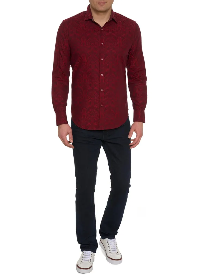Robert Graham Long Sleeve Button Down Shirts Men HIGHLAND 3 LONG SLEEVE BUTTON DOWN SHIRT Turquoise