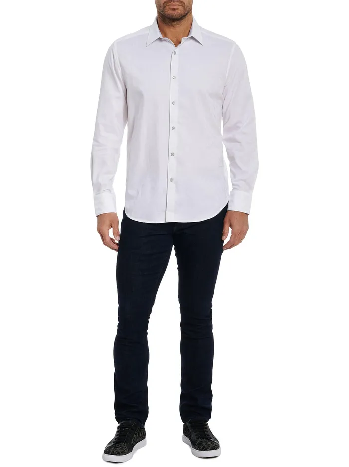 Robert Graham Long Sleeve Button Down Shirts Men HIGHLAND LONG SLEEVE BUTTON DOWN SHIRT Classic